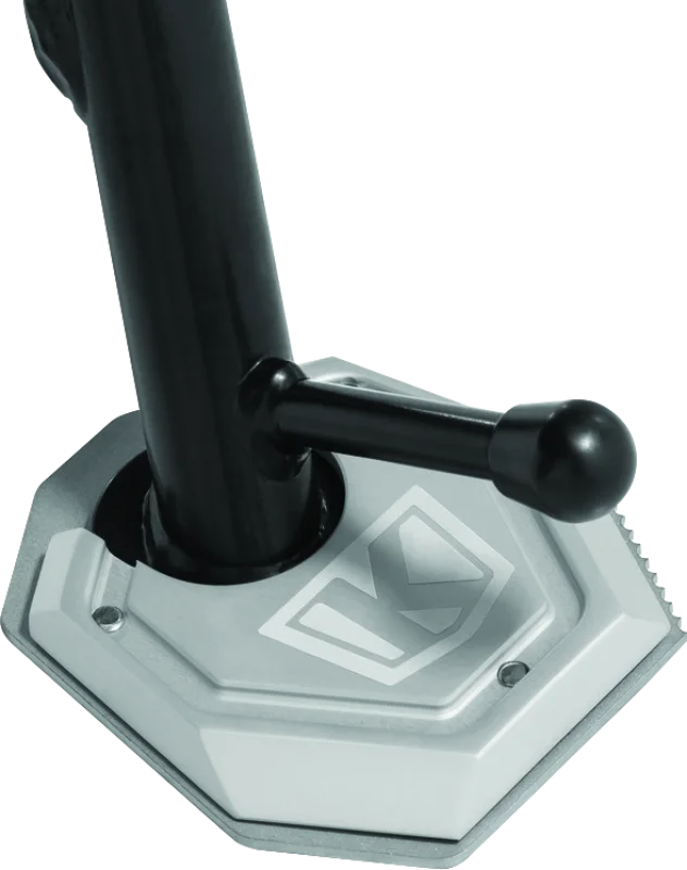 Kuryakyn Lodestar Kickstand Shoe Silver - Detail View