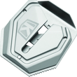 Load image into Gallery viewer, Kuryakyn Lodestar Kickstand Shoe Silver - Main Product View