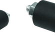 Load image into Gallery viewer, Kuryakyn Lodestar Rear Axle Slider Black - Main Product View