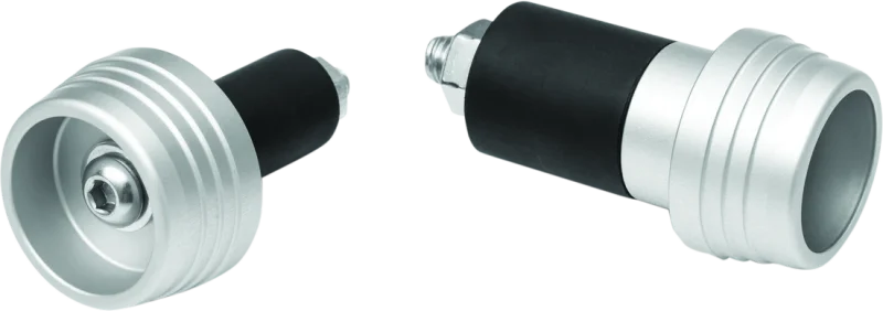 Kuryakyn Lodestar Rear Axle Slider Silver - Main Product View