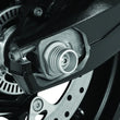 Load image into Gallery viewer, Kuryakyn Lodestar Rear Axle Slider Silver - Side View