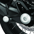 Load image into Gallery viewer, Kuryakyn Lodestar Rear Axle Sliders-BMW-Silver - Detail View