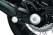 Load image into Gallery viewer, Kuryakyn Lodestar Rear Axle Sliders-BMW-Silver - Detail View