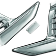 Load image into Gallery viewer, Kuryakyn Louvered Battery Box Cover 01-10 GL1800 Chrome - Main Product View