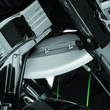 Load image into Gallery viewer, Kuryakyn Lower Triple Tree Wind Deflector Chrome - Side View