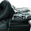 Load image into Gallery viewer, Kuryakyn Luggage Rack Risers 01-22 Honda GL1800 Chrome - Side View