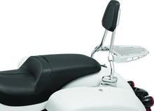Load image into Gallery viewer, Kuryakyn Luggage Rack Sissy Bar Chrome - Side View