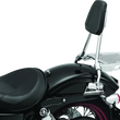 Load image into Gallery viewer, Kuryakyn Luggage Rack Sissy Bar Chrome - Back View