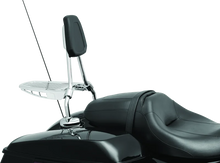 Load image into Gallery viewer, Kuryakyn Luggage Rack Sissy Bar Chrome - Installation View