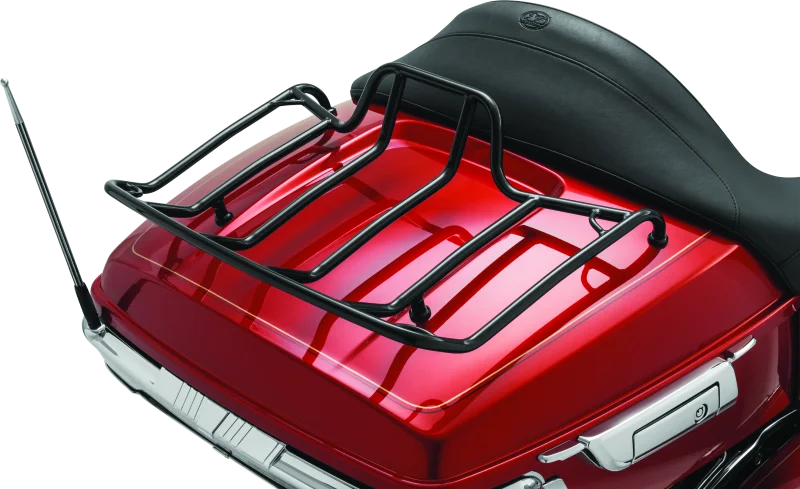 Kuryakyn Luggage Rack Tour Pak Black - Side View