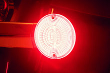 Load image into Gallery viewer, Kuryakyn Luminez L.E.D Rear Turn Signal Insert 1156 Red Flat Style - Side View