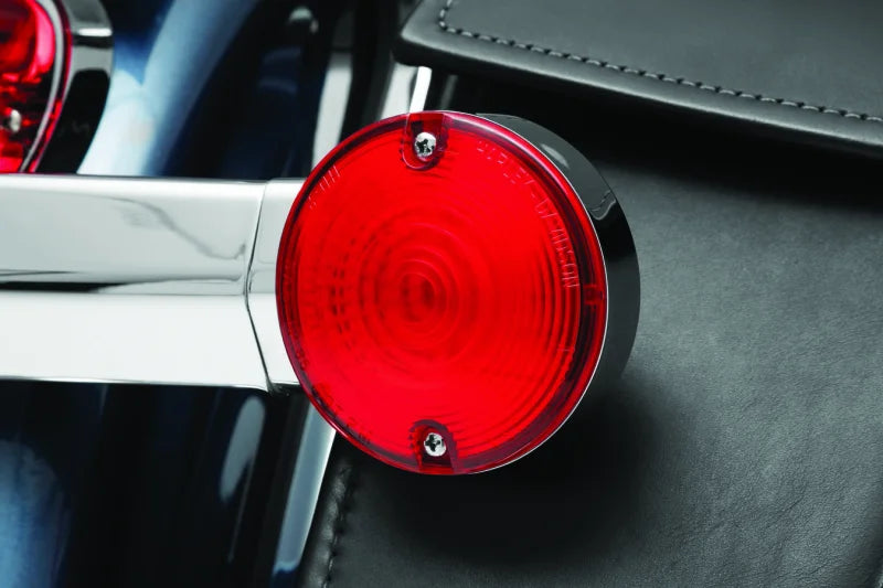 Kuryakyn Luminez L.E.D Rear Turn Signal Insert 1156 Red Flat Style - Detail View