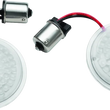 Load image into Gallery viewer, Kuryakyn Luminez L.E.D. Rear Turn Signal Insert 1156 Red - Main Product View