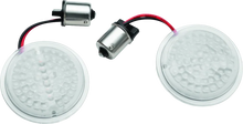 Load image into Gallery viewer, Kuryakyn Luminez L.E.D. Rear Turn Signal Insert 1156 Red - Main Product View