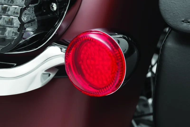 Kuryakyn Luminez L.E.D. Rear Turn Signal Insert 1156 Red - Detail View