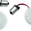 Load image into Gallery viewer, Kuryakyn Luminez L.E.D. Rear Turn Signal Insert 1156 Red - Main Product View