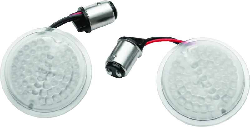 Kuryakyn Luminez L.E.D. Rear Turn Signal Insert 1157 Red - Main Product View