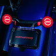 Load image into Gallery viewer, Kuryakyn Luminez L.E.D. Rear Turn Signal Insert 1157 Red - Side View