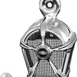 Load image into Gallery viewer, Kuryakyn Mach 2 Horn Cover Chrome With Black Mesh - Main Product View