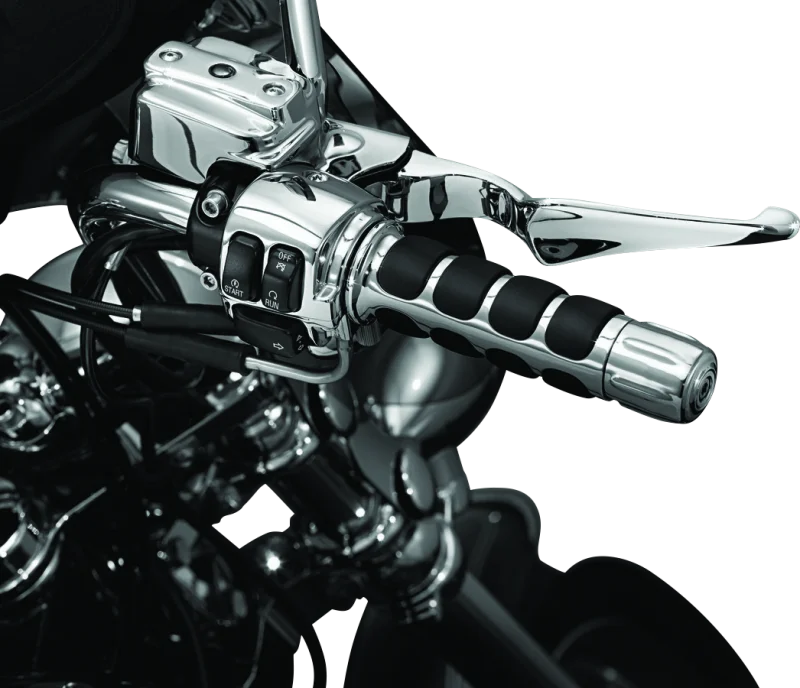 Kuryakyn Mechanical Throttle Cruise Assist Chrome - Side View