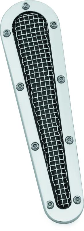 Kuryakyn Mesh Dash Insert Chrome - Main Product View