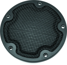 Load image into Gallery viewer, Kuryakyn Mesh Derby Cover Black - Main Product View