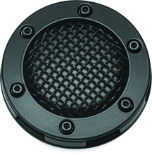 Load image into Gallery viewer, Kuryakyn Mesh Gas Cap Vented Black - Main Product View