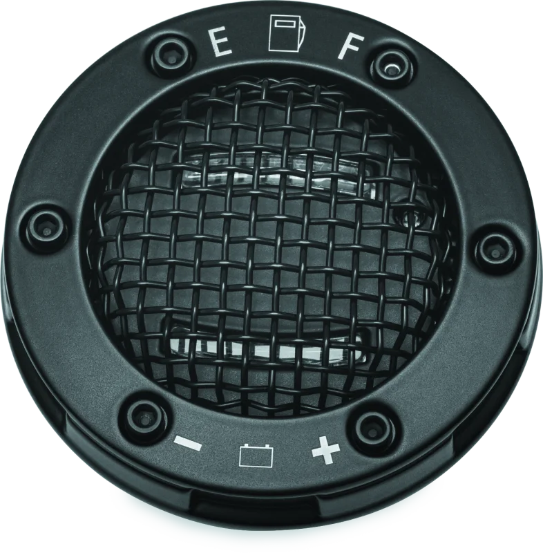 Kuryakyn Mesh LED Fuel & Battery Gauge Black