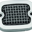 Load image into Gallery viewer, Kuryakyn Mesh Master Cylinder Cover Brk Chrome