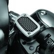 Load image into Gallery viewer, Kuryakyn Mesh Master Cylinder Cover Clutch Chrome - Detail View