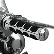 Load image into Gallery viewer, Kuryakyn Metric ISO Grips Chrome - Side View