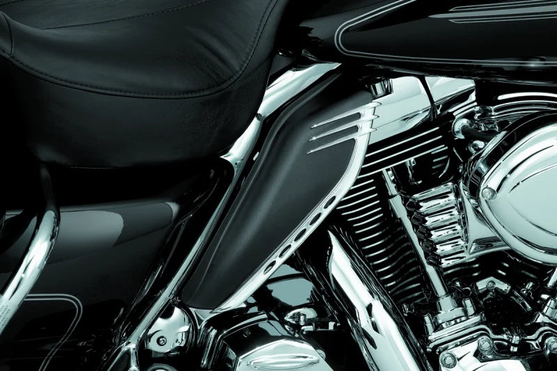 Kuryakyn Mid Frame Air Deflector Accent For H-D 58002-09 - Back View