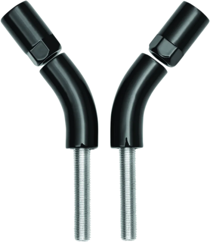 Kuryakyn Mirror Stem 3in Outward Extenders Black - Main Product View