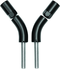 Load image into Gallery viewer, Kuryakyn Mirror Stem 3in Outward Extenders Black - Main Product View