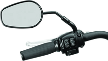 Load image into Gallery viewer, Kuryakyn Mirror Stem 3in Outward Extenders Black - Side View