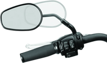 Load image into Gallery viewer, Kuryakyn Mirror Stem 3in Outward Extenders Black - Back View