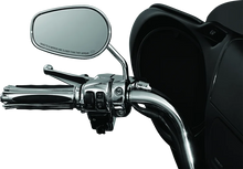 Load image into Gallery viewer, Kuryakyn Mirror Stem 3in Outward Extenders Chrome - Side View