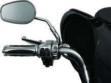 Load image into Gallery viewer, Kuryakyn Mirror Stem 3in Outward Extenders Chrome - Back View