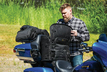 Load image into Gallery viewer, Kuryakyn Momentum Hitchhiker Trunk Rack Bag - Back View
