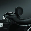 Load image into Gallery viewer, Kuryakyn Multi-Purpose Backrest Black &amp; Chrome - Back View