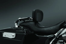 Load image into Gallery viewer, Kuryakyn Multi-Purpose Backrest Black &amp; Chrome - Back View