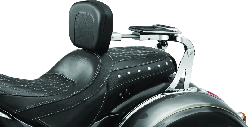 Kuryakyn Multi-Purpose Backrest Chrome - Detail View