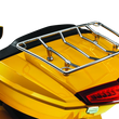Load image into Gallery viewer, Kuryakyn Multi-Rack Adjustable Trunk Luggage Rack Chrome - Side View