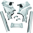 Load image into Gallery viewer, Kuryakyn Neck Cover For 09-13 Touring Models Chrome - Main Product View
