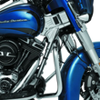 Load image into Gallery viewer, Kuryakyn Neck Cover Touring Chrome - Side View