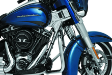 Load image into Gallery viewer, Kuryakyn Neck Cover Touring Chrome - Side View