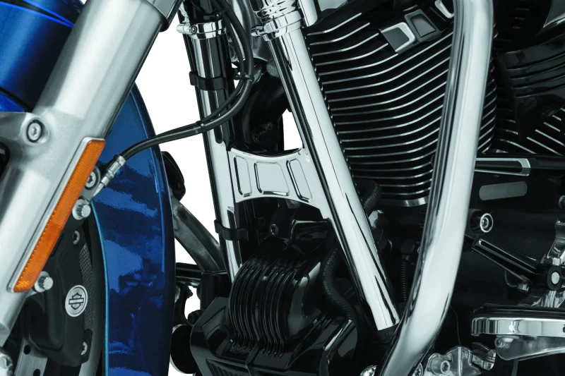Kuryakyn Neck Cover Touring Chrome - Detail View