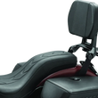 Load image into Gallery viewer, Kuryakyn Neo Driver &amp; Passenger Backrest Black - Back View