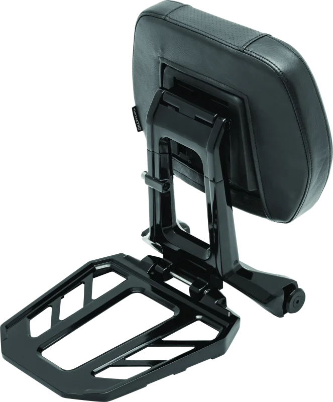 Kuryakyn Neo Driver & Passenger Backrest Black - Installation View