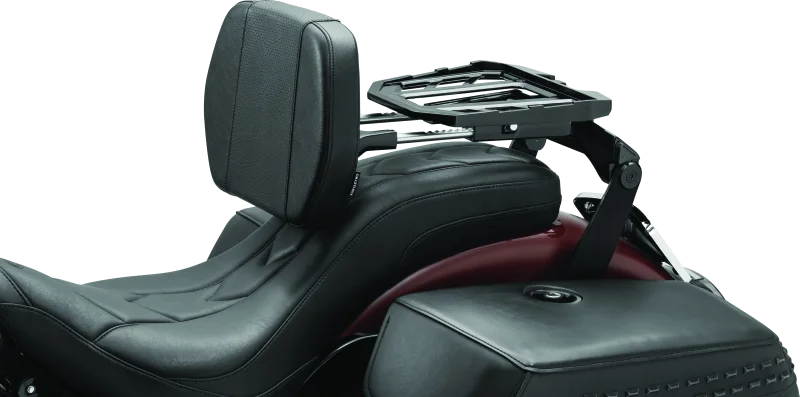 Kuryakyn Neo Driver & Passenger Backrest Black - Additional View 6